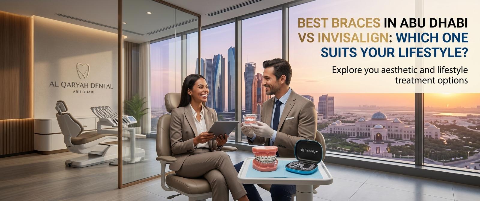 Best Braces in Abu Dhabi vs Invisalign: Which One Suits Your Lifestyle?
